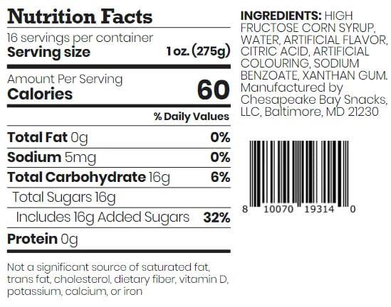 Koldkiss Koldkiss Snow Cone Syrup, Pint (Strawberry)