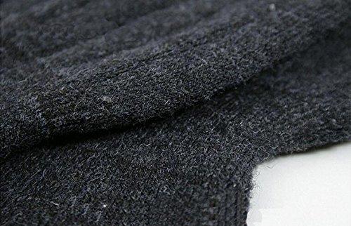 erioctry Unisex Cashmere Wool Knee Brace Pads Winter Warm Thermal Knee Warmers Sleeve for Women Men