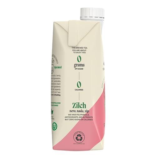 Saint James Saint James Iced Tea | Organic Black Tea | Organic, Non-GMO Black Tea, 12 Pack (16.9oz each) (Red Raspberry)