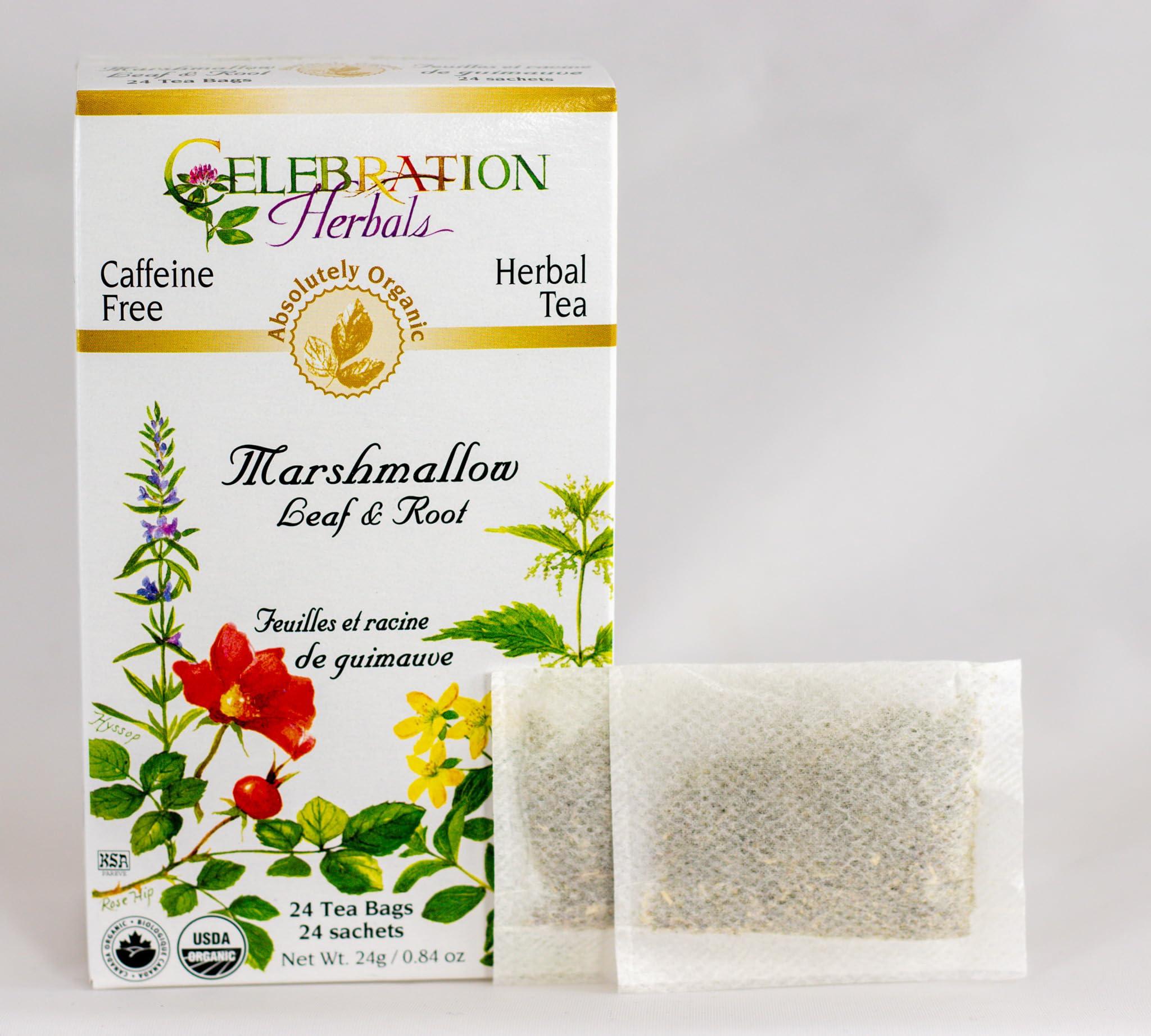 Celebration Herbals CELEBRATION HERBALS Marshmallow Leaf & Root Organic 24 Bag, 0.02 Pound