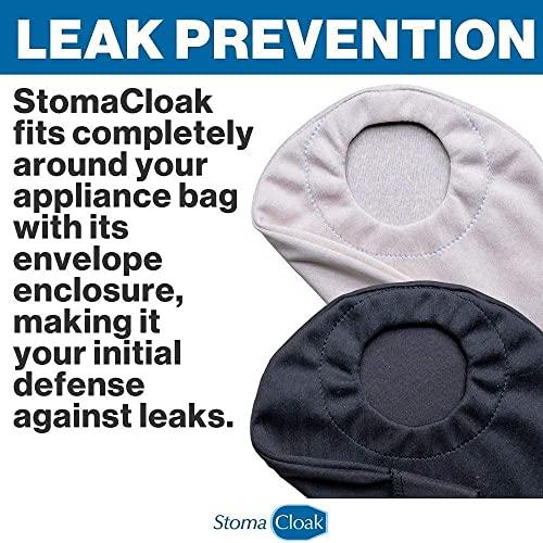 STOMA CLOAK StomaCloak Ostomy Pouch Covers - Odor Reducing, Moisture Wicking, Cool Fabric - Fits All Ostomy Sizes, Discreet Protection for Colostomy, Ileostomy, Urostomy Bags - 3-Pack (Beige, 2.25R)