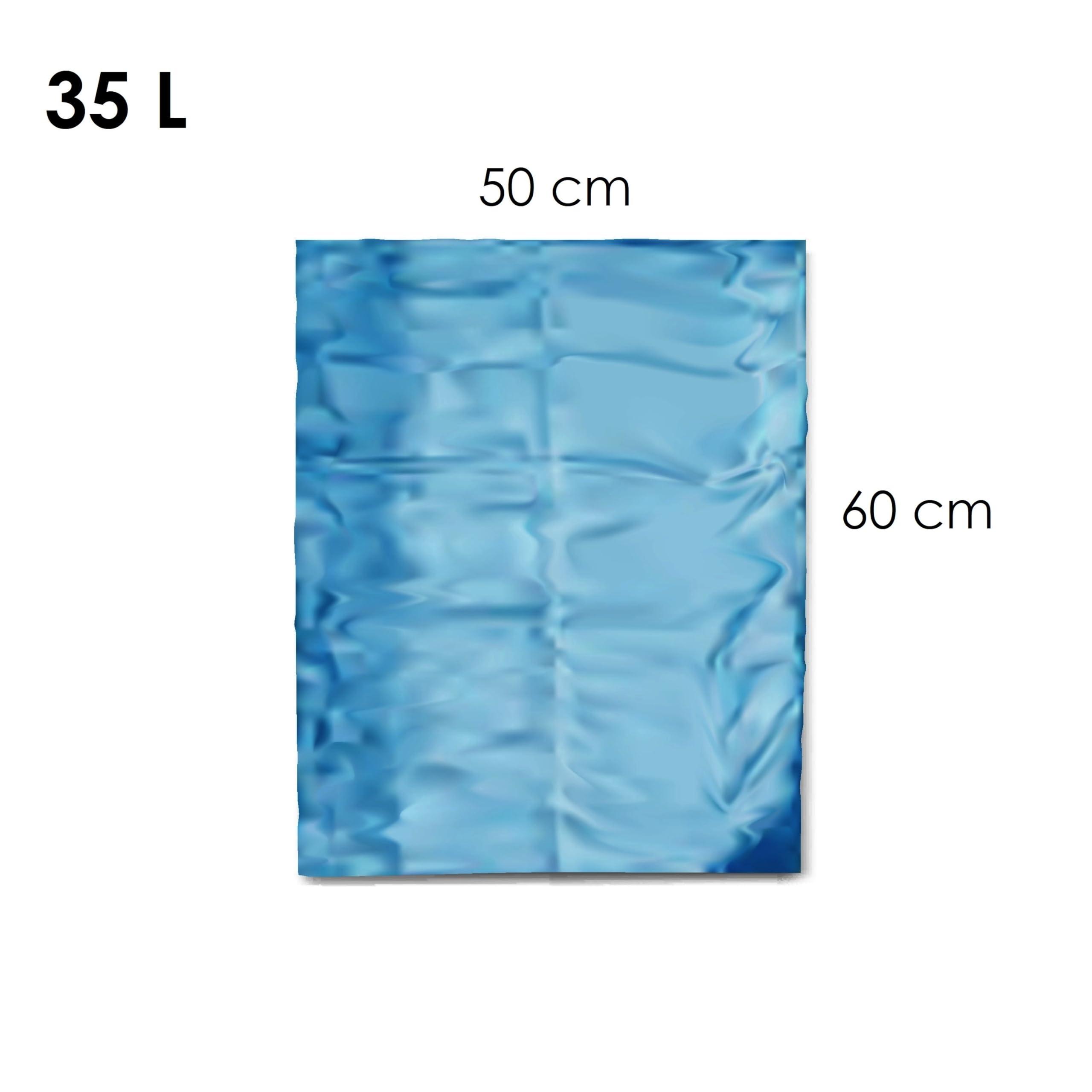 D.RECT D.RECT Bin Bags 35L - Bin Liners 80 Pieces - Rubbish Bags - Bin Bag Perfect for Everyday Use, Household, Office, Kitchen & Caterers, 4 Colours