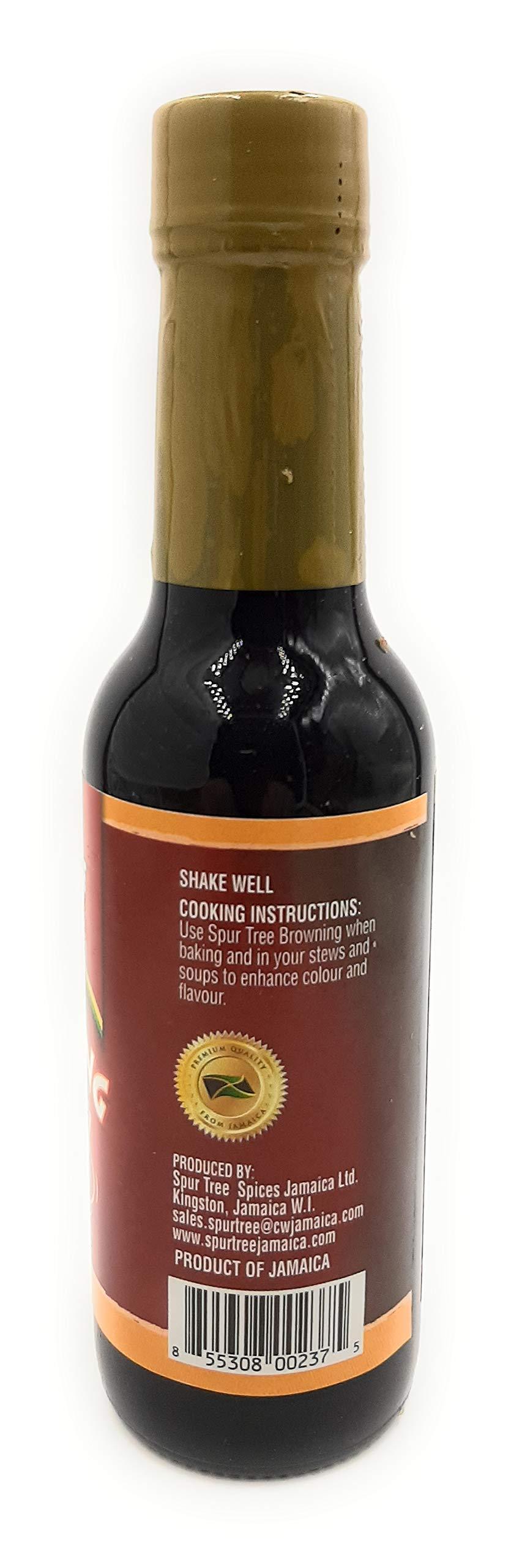 Spur Tree Jamaican Spur Tree Jamaican Browning Sauce Browning Seasoning Sauce to Caramelize Your Dishes Authentic Jamaican Experience Browning Sauce Jamaican Browning Jamaican (4.8 Oz)