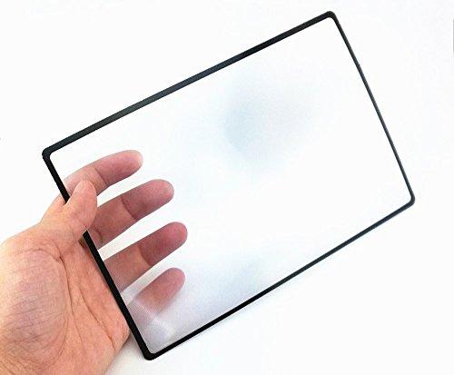 yueton yueton 5pcs 3X Magnifying Lens Magnifier Fresnel Lens for Reading