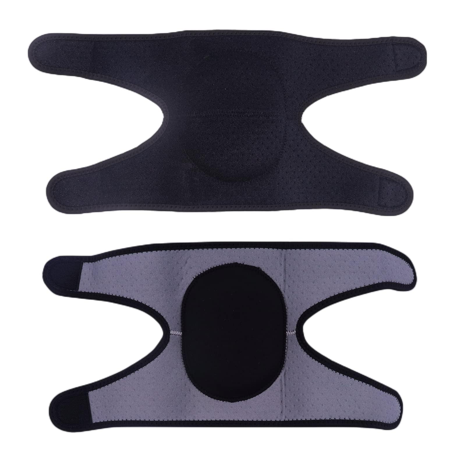 JUMISEE JUMISEE (2PCS Kids Adjustable Knee Pad, Anti-Slip Padded Sponge Knee Brace Breathable Flexible Elastic Knee Support for Football Volleyball Dance Skating Basketball Sports