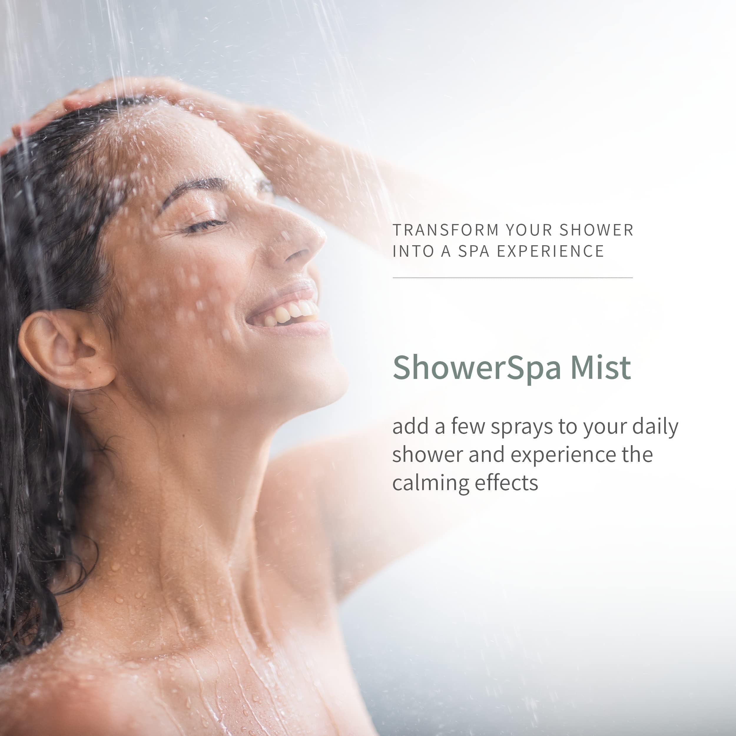 European Spa Source European Spa Source Jasmine + Eucalyptus Shower Spa Mist Spray for Aromatherapy, at Home Spa Experience, Sinus Congestion Relief, and Tension Relief, 4 fl oz.