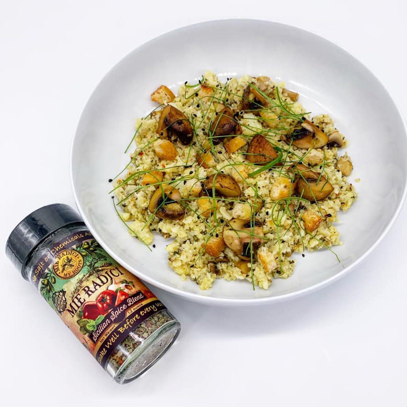 Mie Radici Mie Radici Variety Pack of Spices Blends - Fresh Dried Herbs - No Salt or Chemicals Added - Comes in Various Flavors | Original Sicilian Spice, Award Winning Pizza Blend, Sicilian Meatball Blend (Meatball + Sicilian + Pizza Sauce)