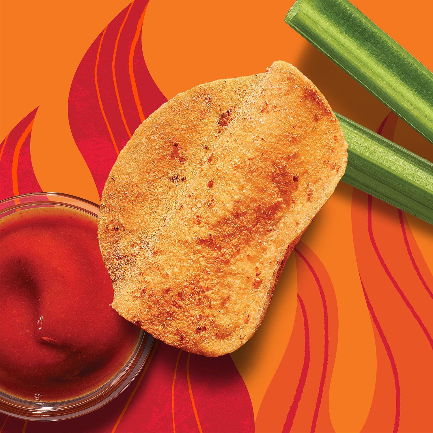 Wilde Chips WILDE Buffalo Protein Chips, Thin and Crispy, High Protein, Keto Friendly, Made with Real Ingredients, 1.34oz Bags (Pack of 8)