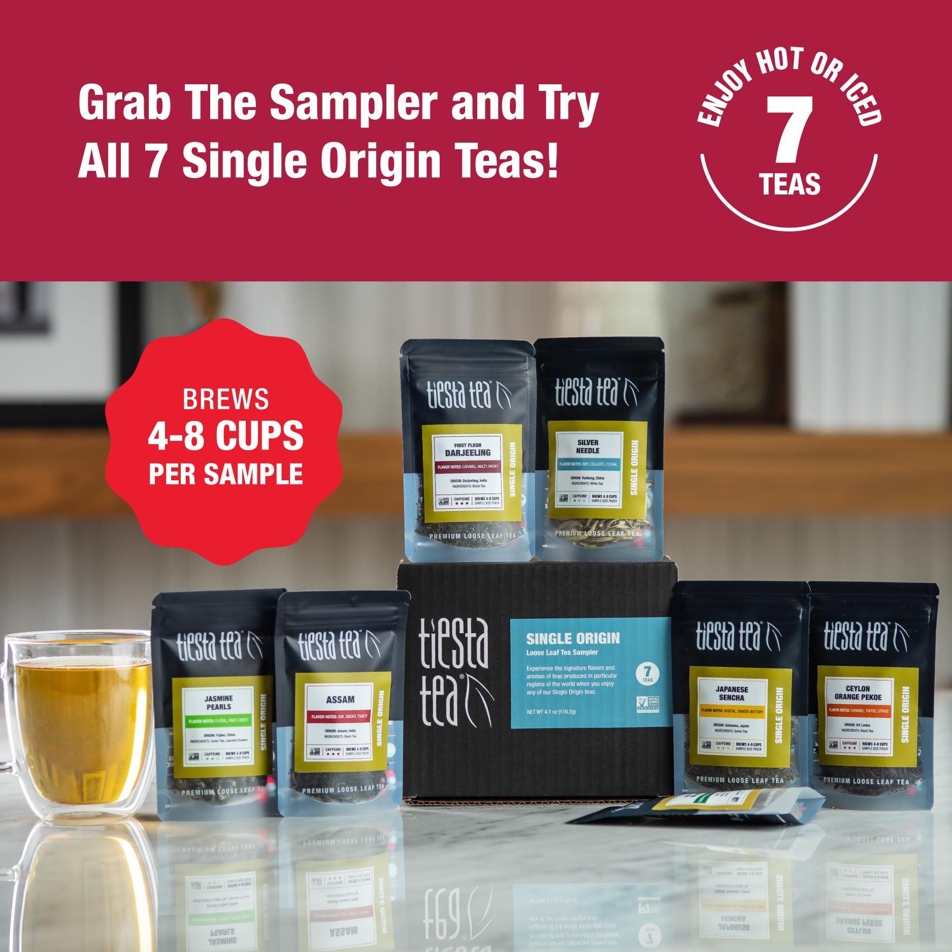 Tiesta Tea Tiesta Tea - Milk Oolong Tea | Single Origin Premium Loose Leaf Oolong Tea from China | Medium Caffeinated | Make Hot or Iced Tea & Up to 50 Cups | 100% Pure Unblended - 4oz Refillable Tin