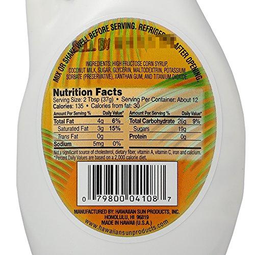 Hapa's Gourmet Inc. 3 Pack of Premium Hawaiian Coconut Syrup