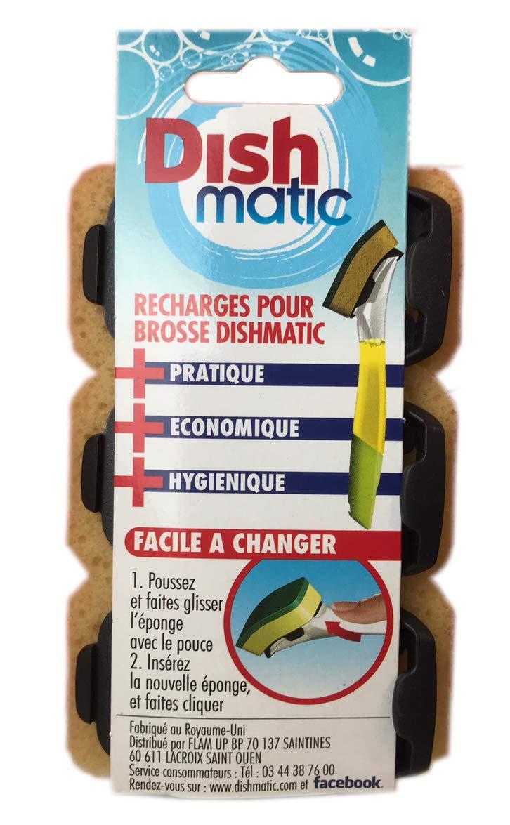 Dishmatic Dishmatic 3 Refills Sponge Scouring Green