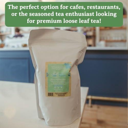 Heavenly Tea Leaves Heavenly Tea Leaves Organic Passion Green, Bulk Loose Leaf Green Tea, 1 Lb. (Approx. 200 Servings) - Antioxidant Rich, Immune Boosting, Hot or Iced Tea, Great Natural Energy Source