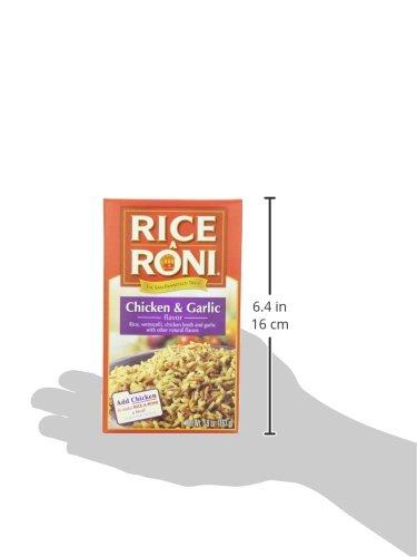 Quaker Rice-A-Roni Chicken & Garlic, 5.9-Ounce Boxes (Pack of 12)