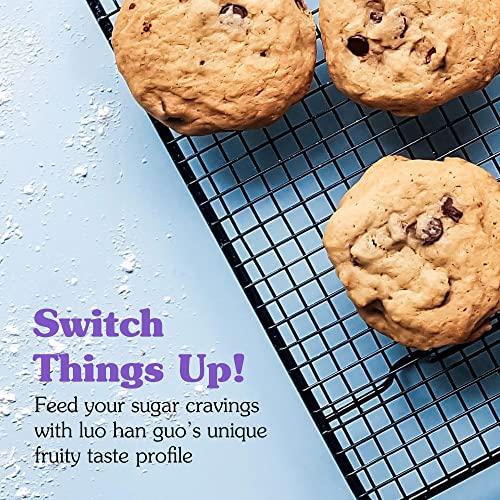 NuNaturals NuNaturals All-Natural Monk Fruit Liquid Plant-Based Sweetener, Zero-Calorie, Low Glycemic, 2 oz