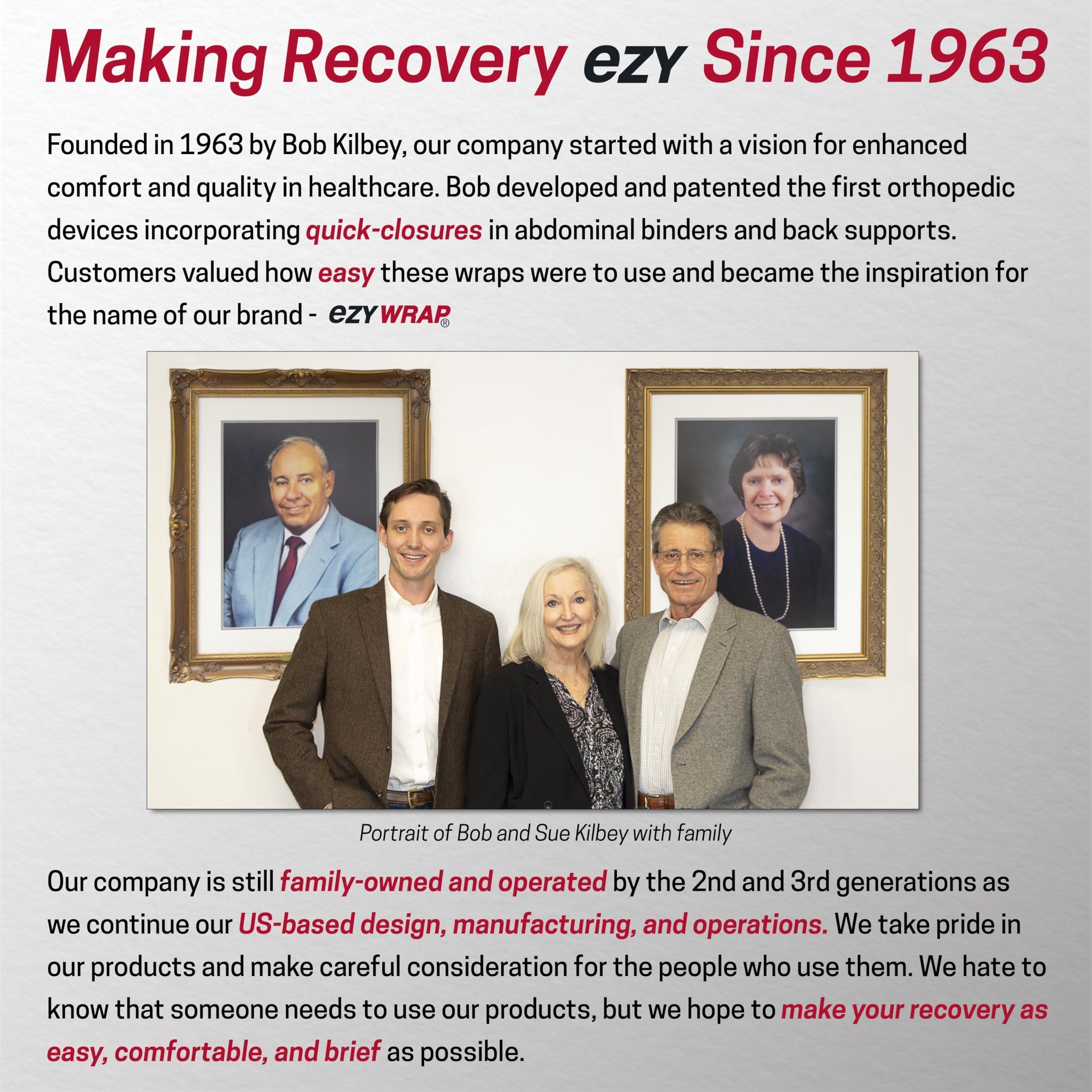 Ezy Wrap Ezy Wrap The Boxer Orthopedic Hand & Wrist Brace – Wrist Support Brace for Women & Men – Comfortable Wrist & Hand Wraps w/Finger Splints for Metacarpal Fracture, Sprain, or Swelling (Black)