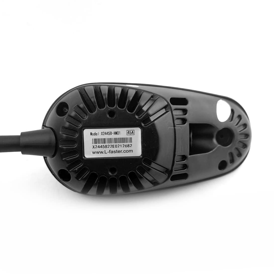 L-faster L-faster Lightweight Foldable 12 Inch Power Wheel Chair 24V 700W Electric Wheelchair Motor Conversion Kit (air wheel kit with Joystick Max 7kph)