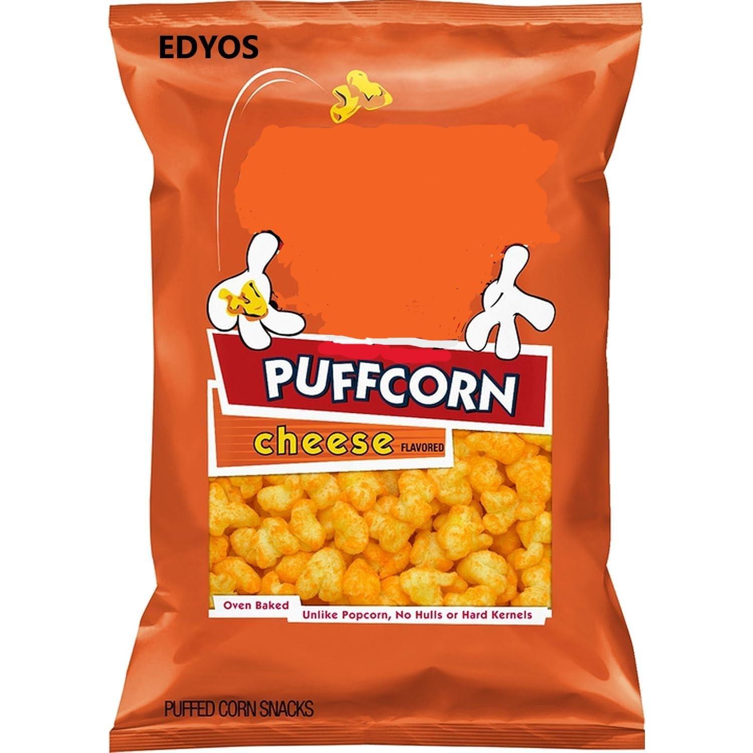 Your Online Store Inc Puffcorn Snacks, Cheese, 4.25 Ounce (Pack of 4)