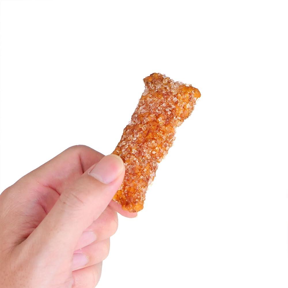 BEIKA MOCHI [Beika Mochi] Teriyaki Flavor Japanese Rice Mochi Snack | Zarame Style | Vegan | Made with 100% Japanese Rice, Soy Sauce and Sugar (194g)