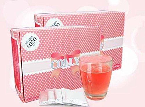 Colly Pink Colly Pink Plus Collagen 10000mg Dietary Drink Strawberry Fish Collagen Peptide