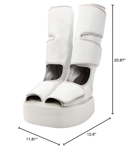 Homedics Homedics Leg & Foot Massager, Deep Kneading Shiatsu, 360-Degree Leg Massager, Soothing Heat, Multiple Massage Modes, Calf to Toe Muscle Relaxation, Compact and Portable