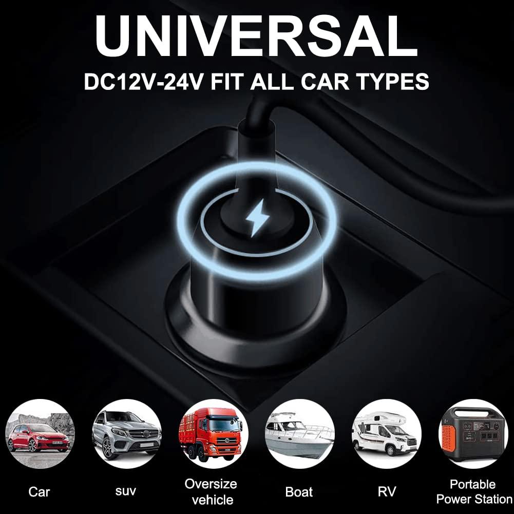 HKY HKY Replacement Resmed AirSense 11 DC Converter 12V-24V Car Charger DC Adapter for All Resmed AirSense 11 CPAP Machine AirSense 11 AutoSet/AirSense 11 Elite CPAP Power Cord Resmed Airsense 11 Supplies