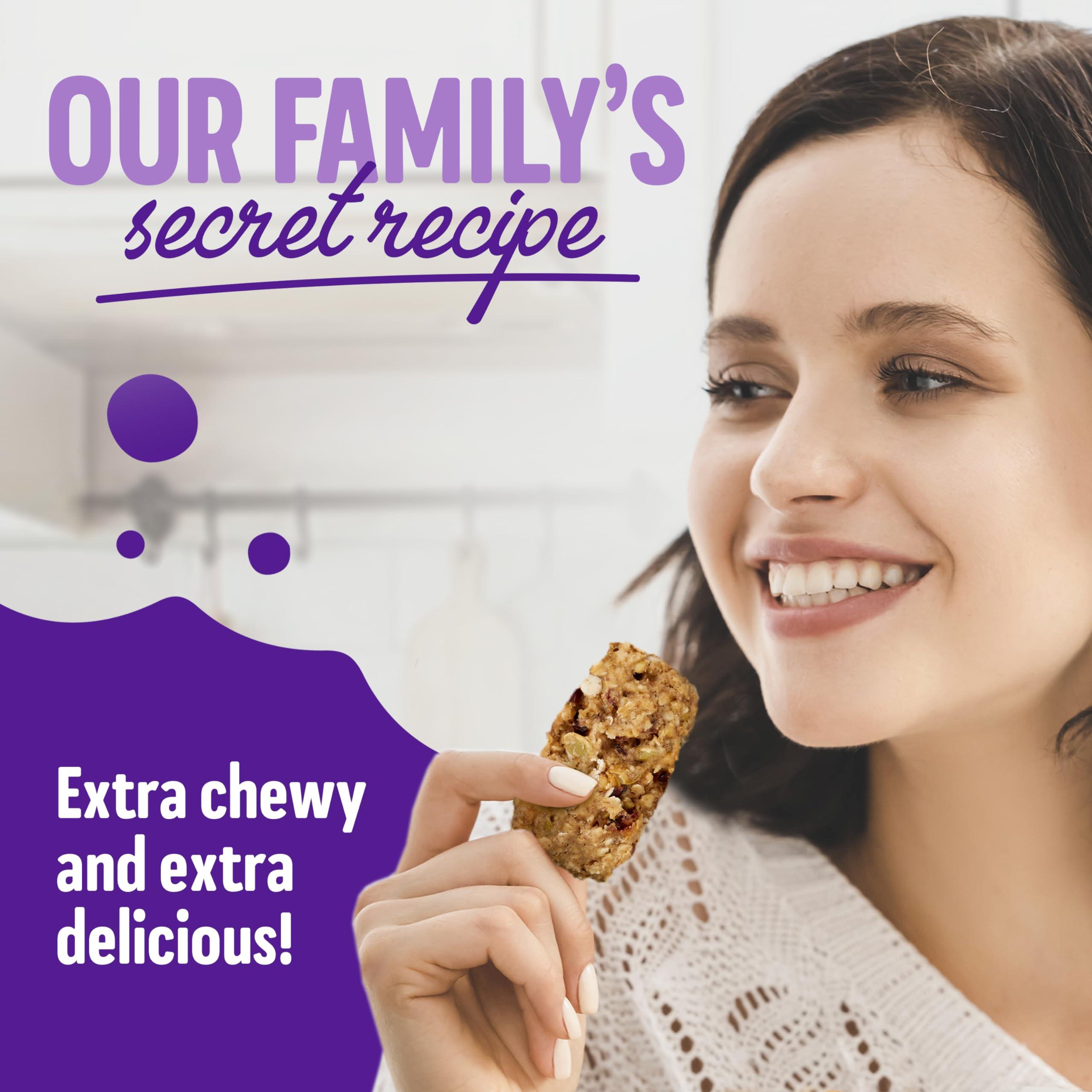 COOPER STREET Cooper Street - Chewy Granola Bakes, Cranberry Oatmeal Cookies, Oatmeal Bars Alternative, Guilt-Free Snacks/Breakfast Cookies, No Nuts, Dairy, Soy & Artificial Ingredients, 12ct Economy 2 Packs