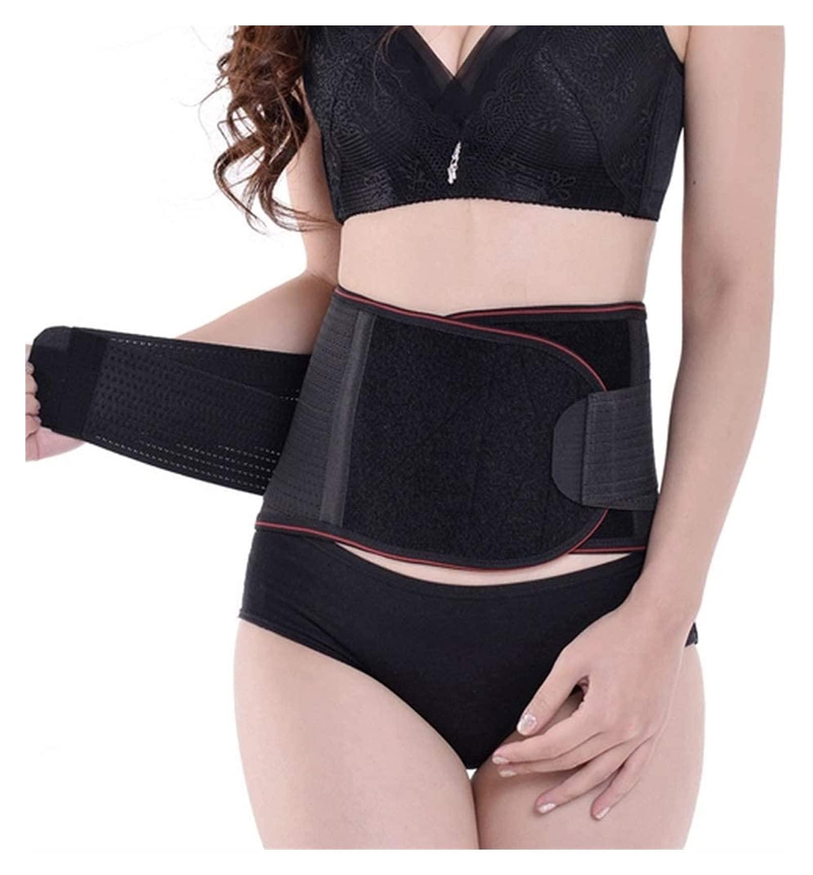 XMSM Breathable Lumbar Back Support Belt Women Men Lower Back Brace Adjustable Straps Support Plate for Back Pain & Stress Relief (Size : X-Large)