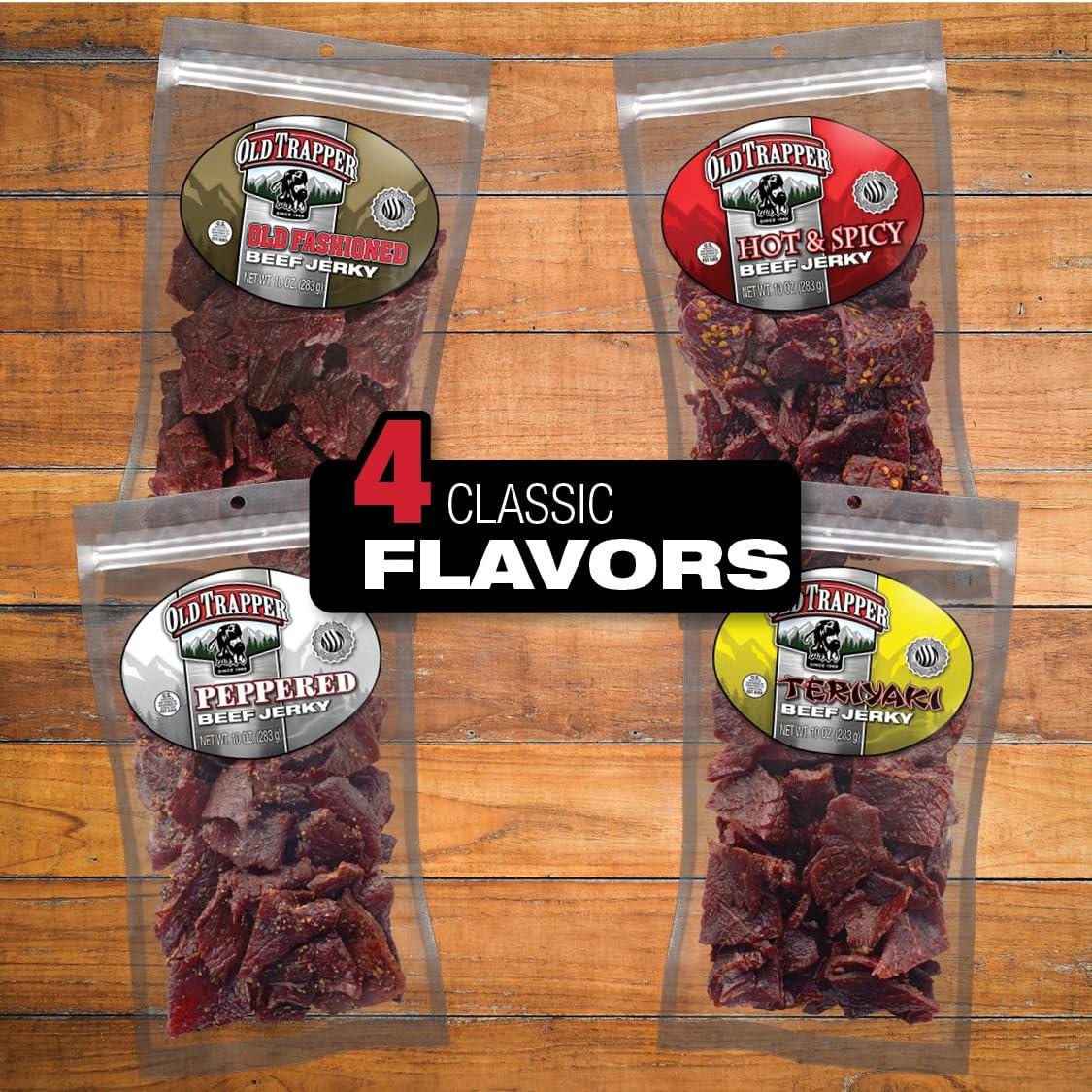 Old Trapper Old Trapper Beef Jerky, Spicy, 10 Ounce