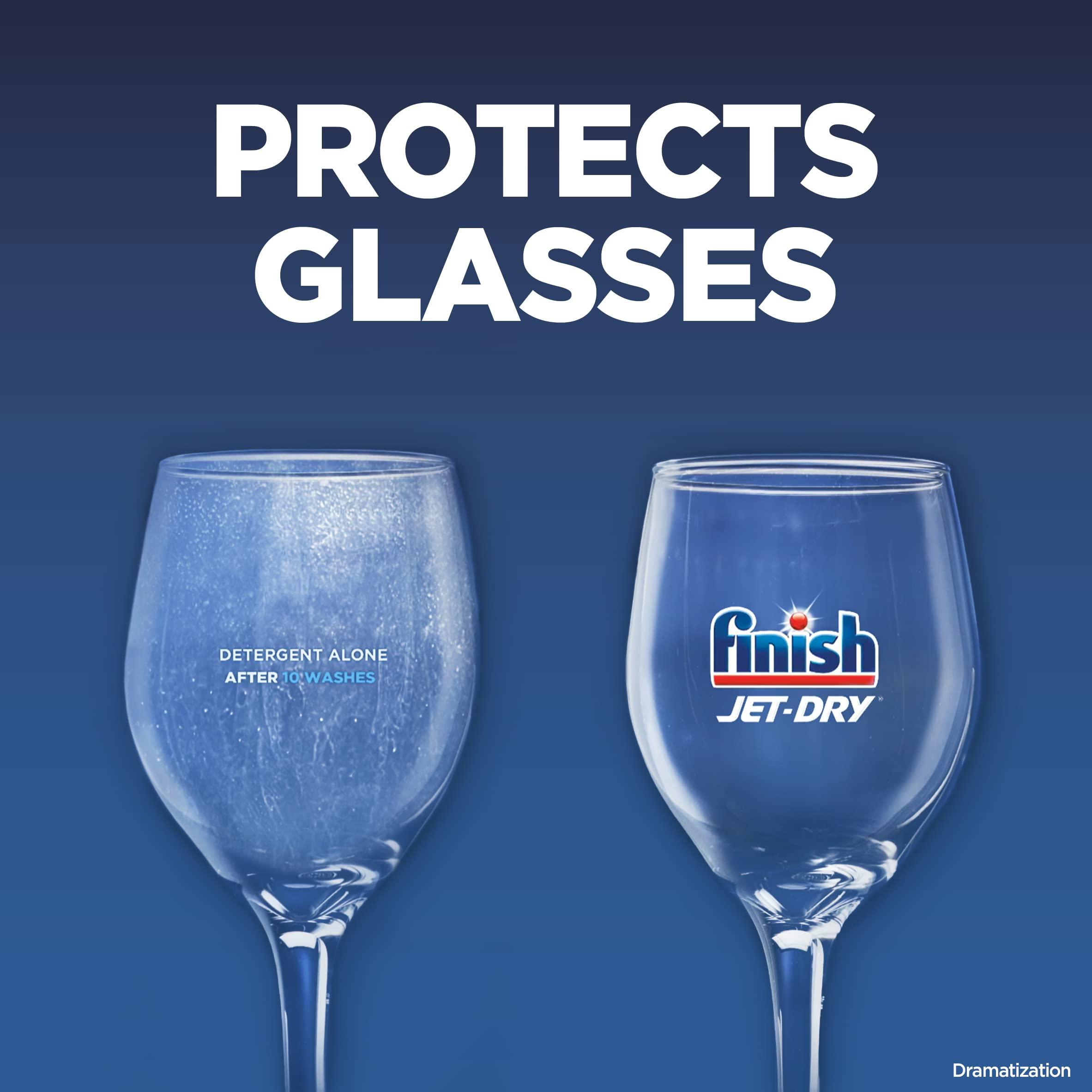 Finish Bundle of Finish Jet-Dry Rinse Aid, Dishwasher Rinse Agent and Drying Agent, 23 fl oz, Packaging may vary + Finish Dishwasher Cleaner - Liquid Fresh 4x8.45 oz.