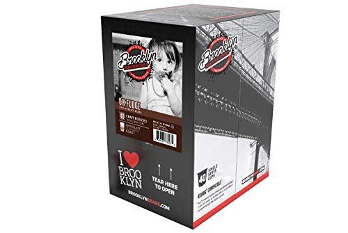 Brooklyn Beans Brooklyn Beans Oh Fudge Gourmet Coffee Pods - Compatible with Keurig K Cup Brewers Including 2.0 Machines, 40 Count, Rich Chocolate Flavored