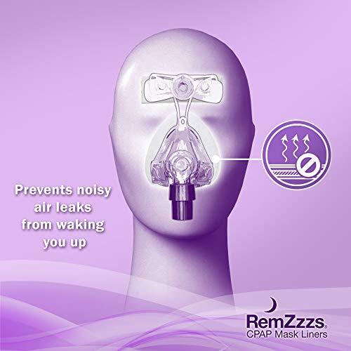 RemZzzs RemZzzs Nasal Cpap Mask Liners (K9-NL) - Reduce Noisy Air Leaks and Painful Blisters - Cpap Supplies and Accessories - Compatible with Respironics DeVilbiss and AG