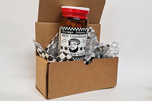 Chicago Johnny's 6 Pack Of Chicago Johnnys Hot Giardiniera In Olive Oil