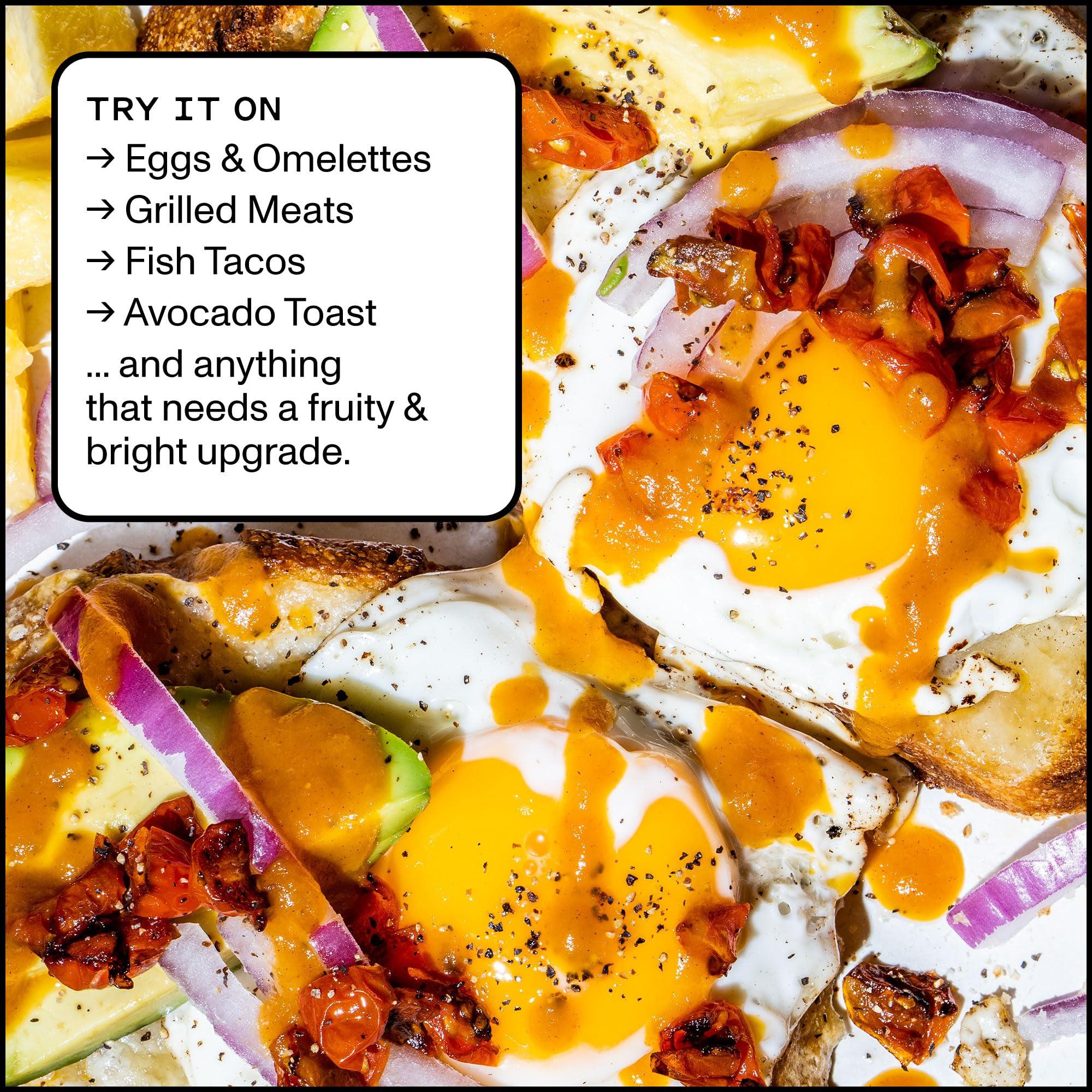 Yellowbird Foods Yellowbird Organic Habanero Hot Sauce - Medium Hot - Vegan Habanero Sauce Made with Carrots, Garlic and Tangerine - Gluten-Free & Non-GMO Organic Hot Sauce - Tabletop Size - (19.6 oz, 1 Count)