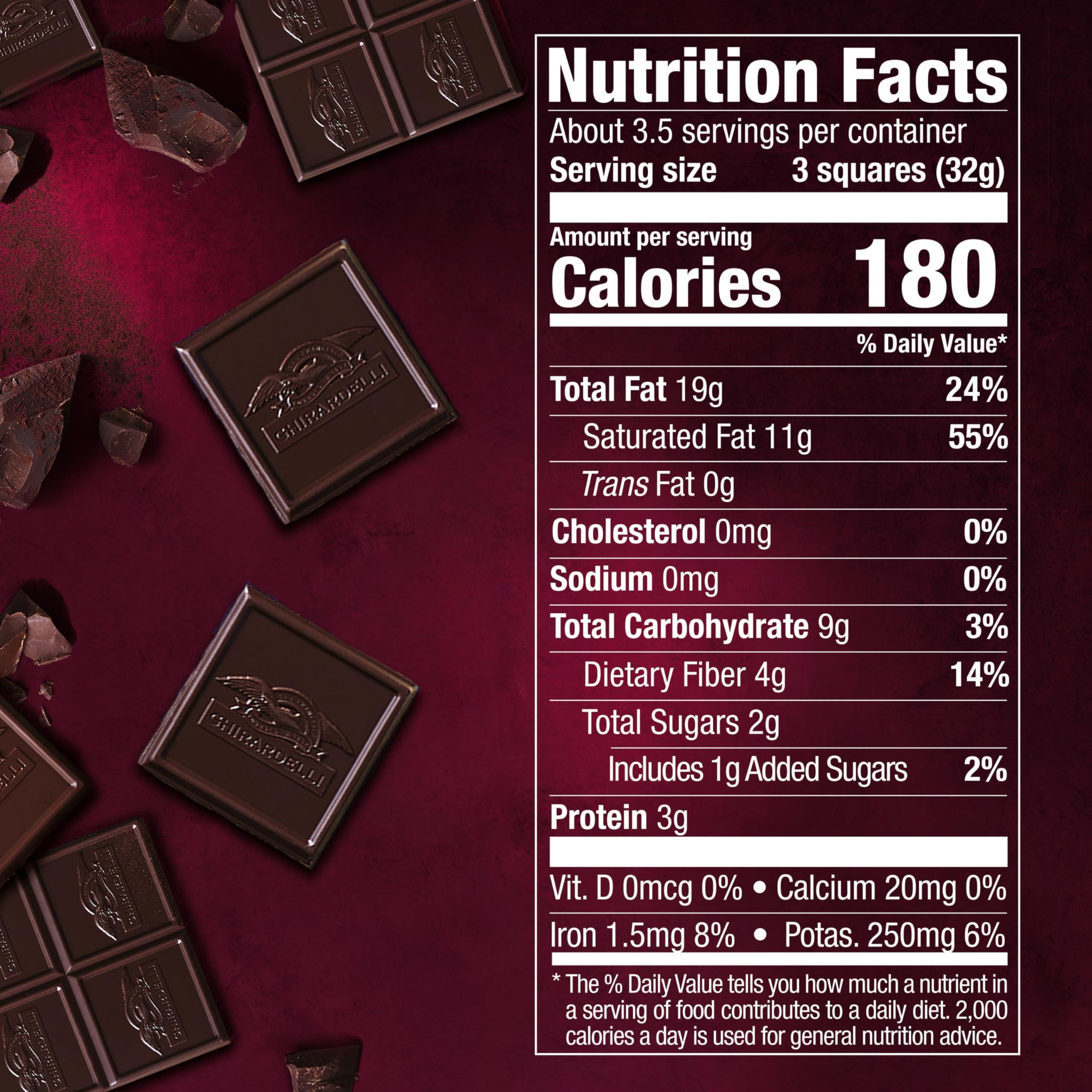 Ghirardelli Chocolate Company GHIRARDELLI Intense Dark Chocolate Squares, 92% Cacao, 4.1 Oz Bag