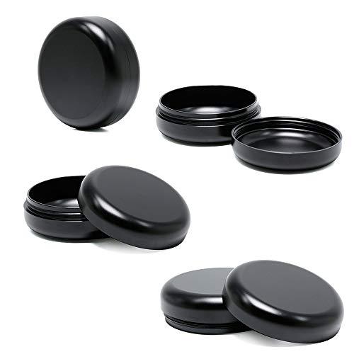 ENINFUT Premium Aluminum Container, Smell Proof Container for Travel, Mini Aluminum Sturdy Storage Jar Locks in Smelly Odor, Airtight & Waterproof, Portable, Pocket-Sized, Airtight, No Smell Container