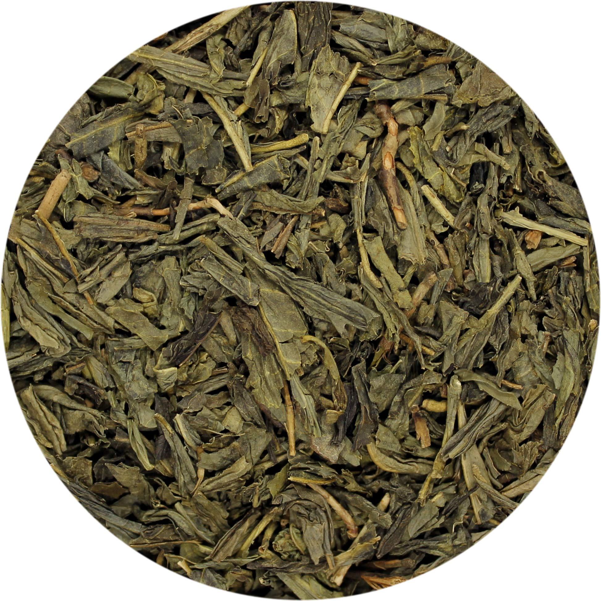 SpecialTea Company Special Tea Loose leaf Green Tea, Decaf Green Sencha, 8 Ounce