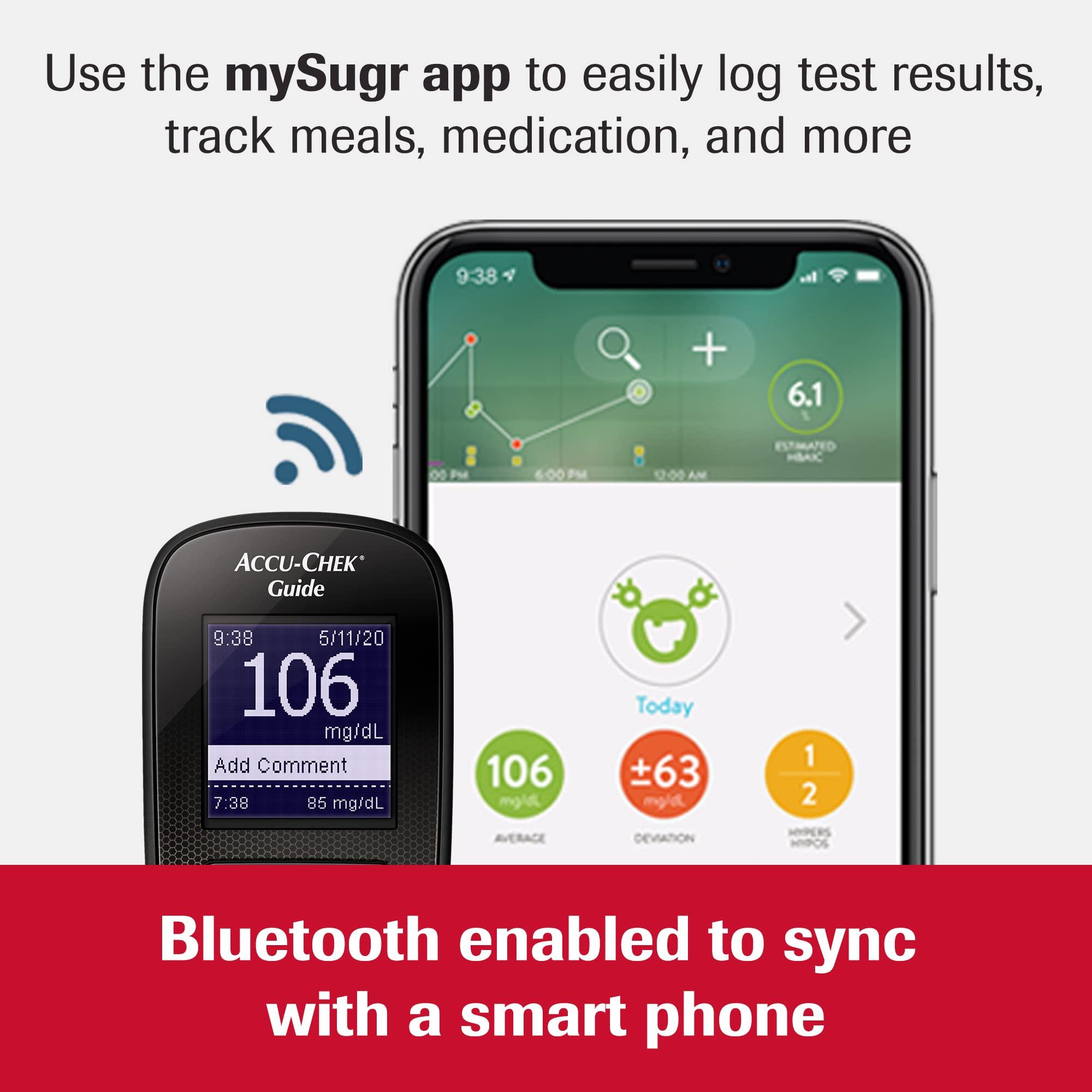 Accu-Chek Accu-Chek Guide Diabetes Meter for Diabetic Blood Glucose Monitoring (Meter Only)