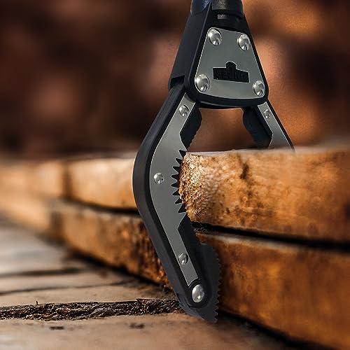 UNGER Unger Professional 42 Rugged Reacher Reacher Grabber Tool & Trash Picker, Outdoor Trash Picker Upper Tool, Heavy Duty Grabber Reacher, Claw Grabber Pickup Tool, Yard Clean Up