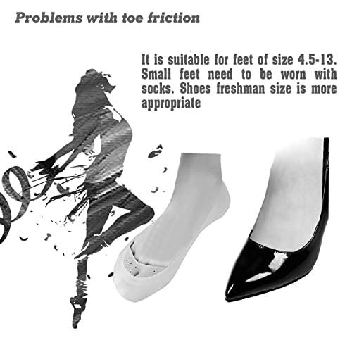 BFRed Gel Toe Cap Protector [2 Pairs] - Forefoot Cushioning - Big Toe Protection -Prevent Calluses and Blisters