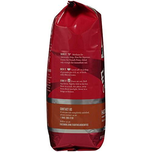 Eight O'Clock Coffee Eight O'Clock Whole Bean Coffee, Hazelnut, 33 Ounce (Pack of 1)