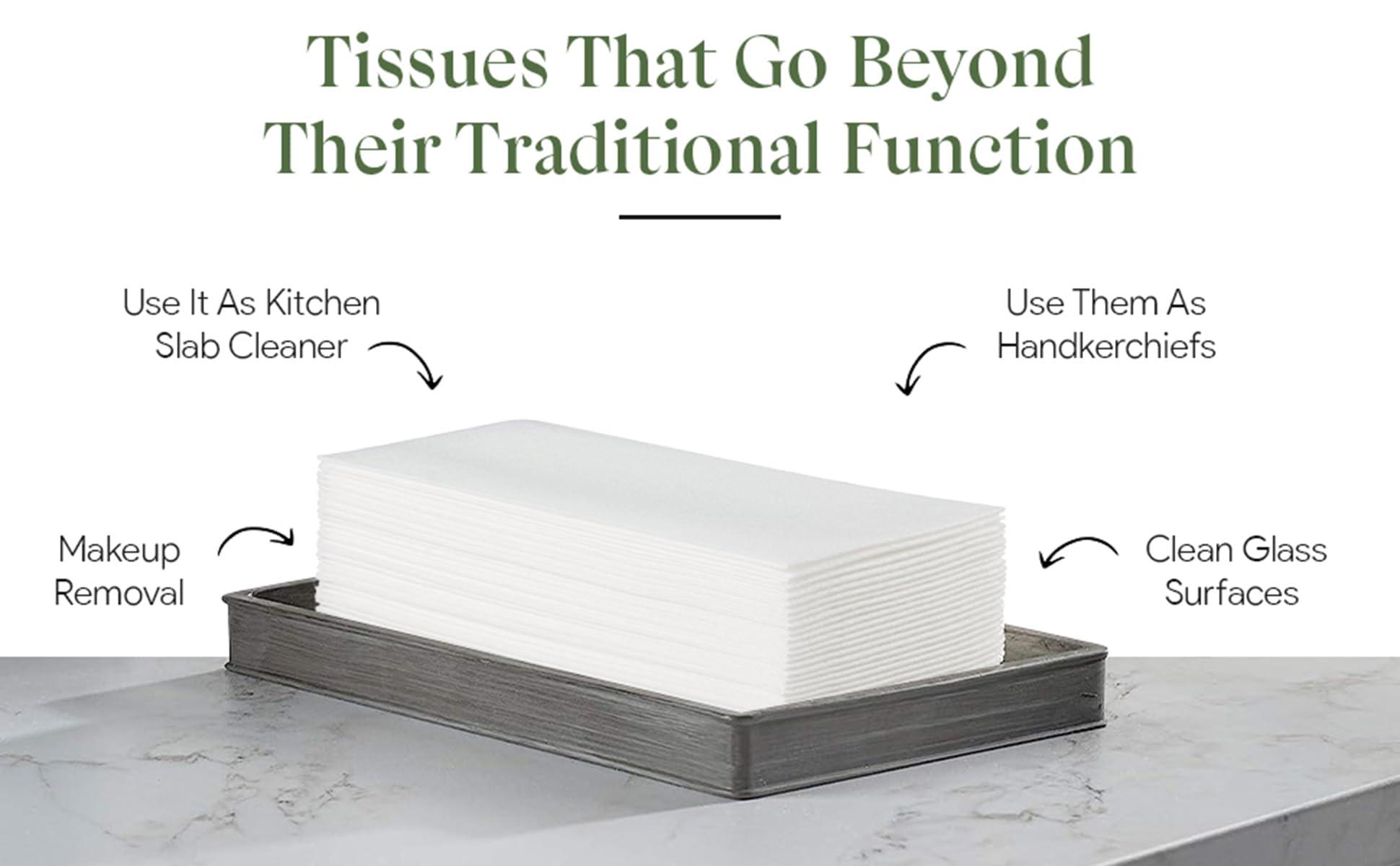 Nechtik 100 Disposable Linen Feel Guest Towels - Paper Hand Towels for Bathroom - Cloth Like White Paper Towel - Cocktail Hand Napkins - Highly Absorbent, Soft Fancy Guest Hand Towels 12\" X 17\" (Pack Of 100)