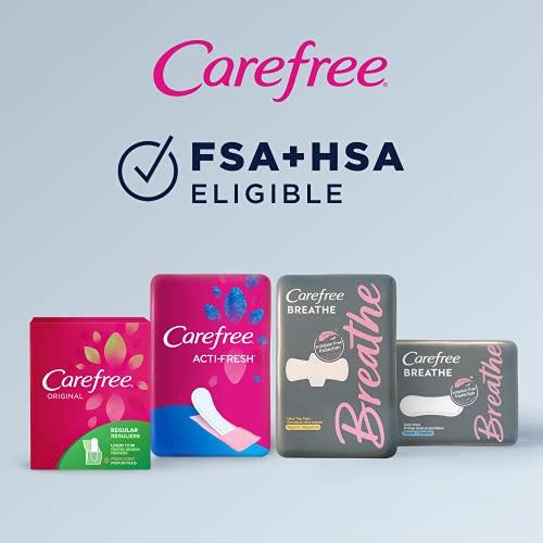 Carefree Carefree Acti-Fresh Panty Liners, Thin to Go, Unscented, 22 Count (Pack of 12)