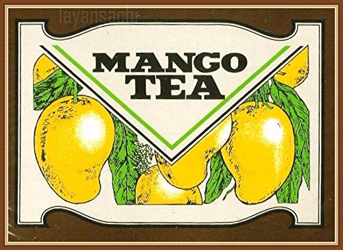 Mlesna Sri Lanka Ceylon Mlesna Flavored Tea 20 TEA BAGS x 4 (Mango)