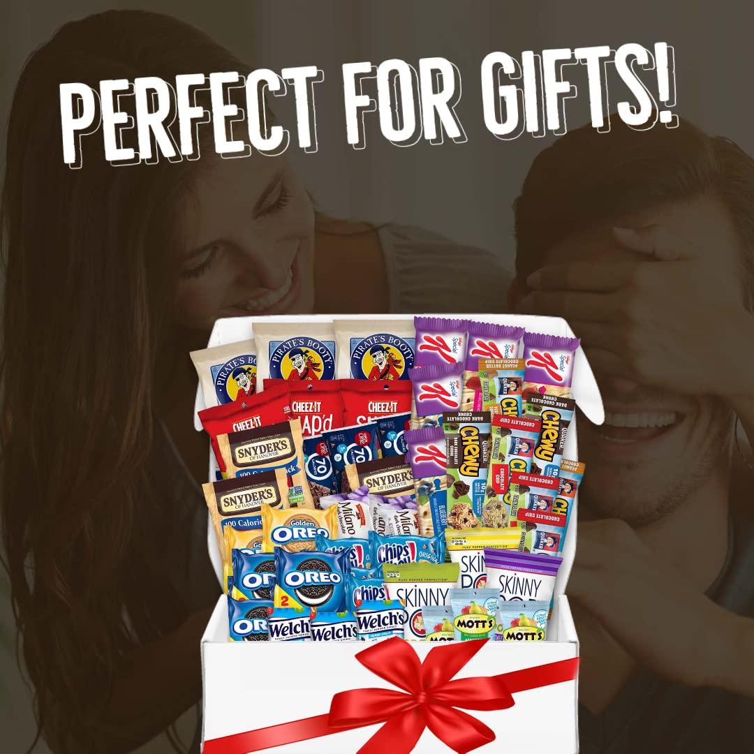 Bussin Boxes Low Calorie Snacks Variety Pack with 100 Calorie Snacks (50 Count)