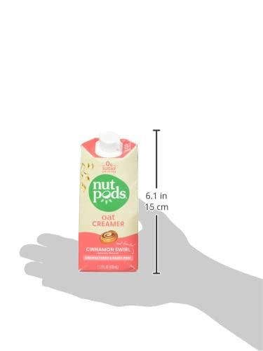 nutpods NUTPODS Cinnamon Swirl Oat Creamer, 11.2 FZ