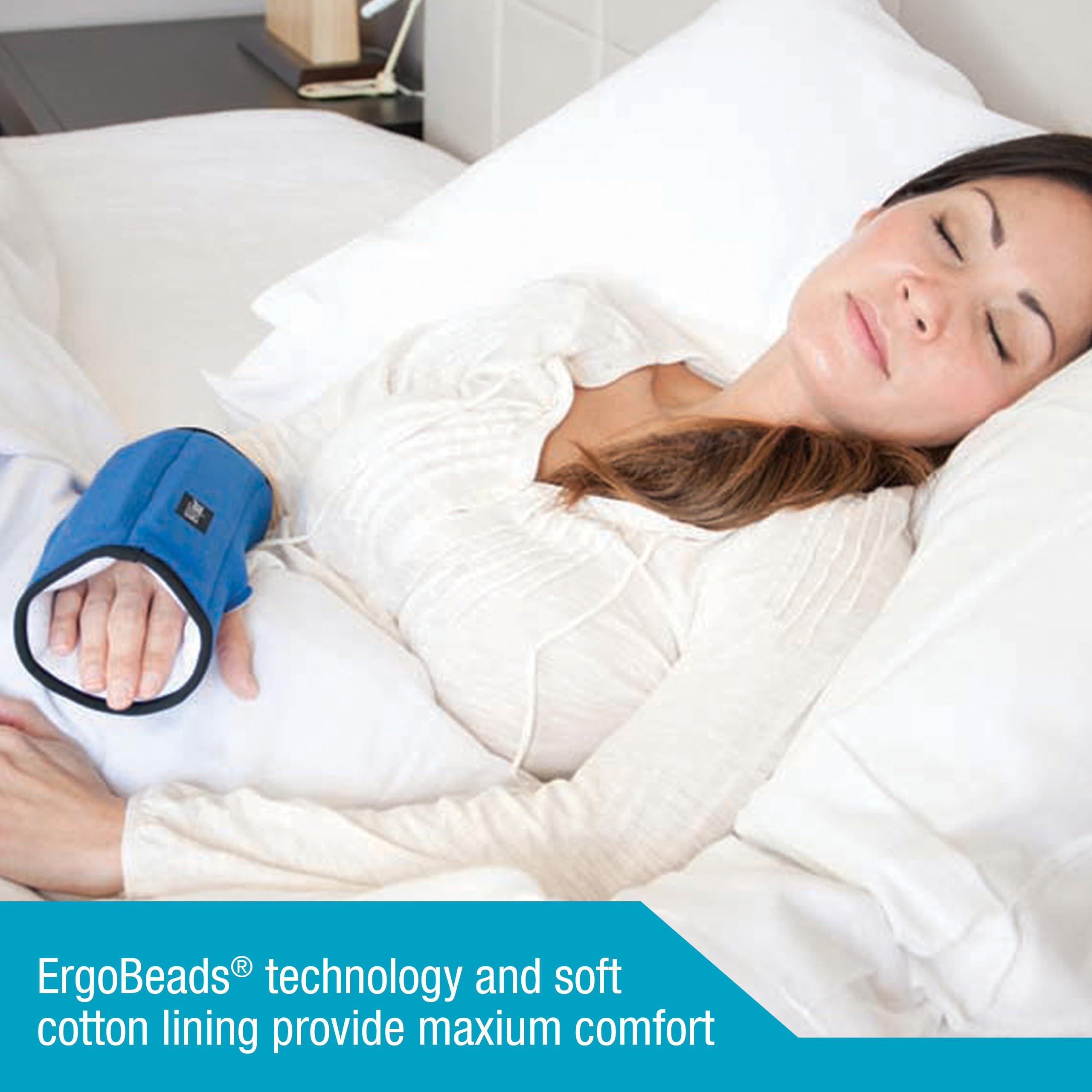 Brownmed Brownmed IMAK RSI Pil-O-Splint - Hand & Wrist Brace for Nighttime - Removable Splint for Customizable Comfort & Support - Restrict Motion During Sleep for Arthritis Support - Fits Either Hand