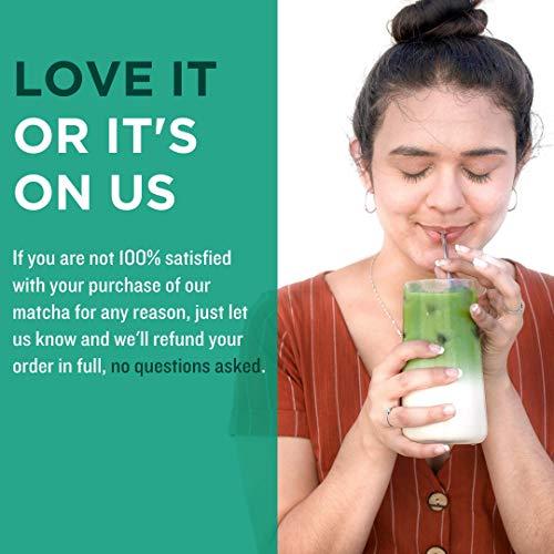 Jade Leaf Matcha Jade Leaf Matcha Latte Mix Bundle - 1kg Canister + 10ct Stick Packs - Cafe Style Sweetened Blend - Sweet Matcha Green Tea Powder