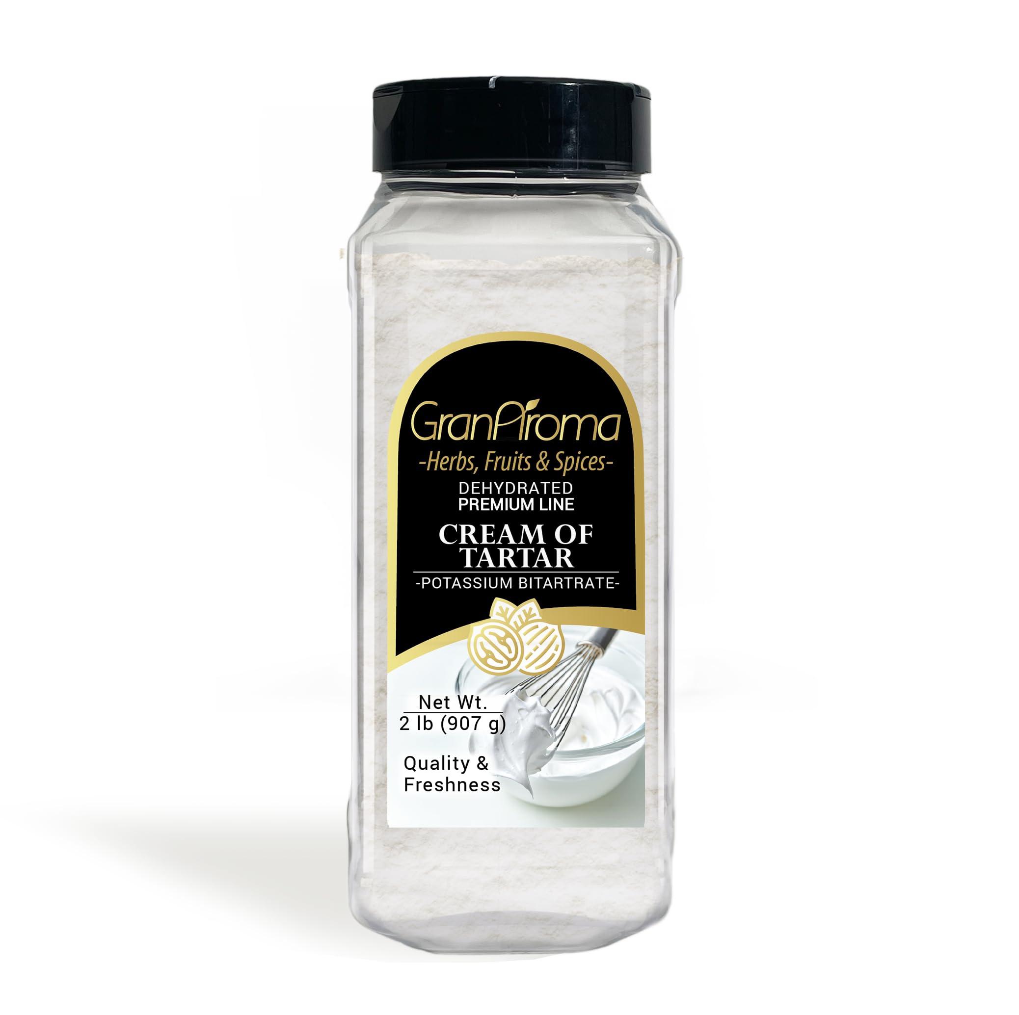 GranAroma GranAroma Cream of Tartar, 2 lb, Kitchen Staple, Cakes & Cookies, Stabilizing Agent