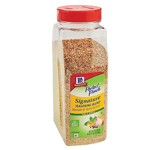 McCormick McCormick Perfect Pinch Signature Seasoning, 21 oz (Pack of 6) - Six 21 Ounce Containers of Signature Seasoning Blend Made With 14 Premium Herbs and Spices