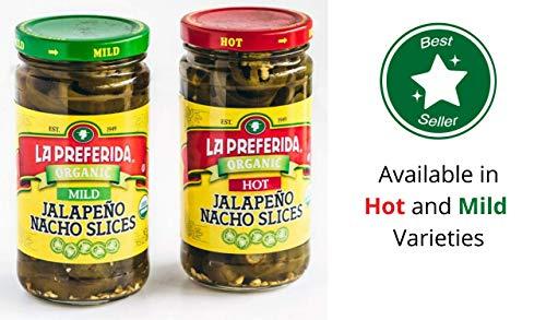 La Preferida La Preferida Organic Jalapeno Nacho Slices, Hot, 11.5 Ounce (Pack of 12) by La Preferida